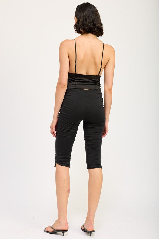 Emory Park | Mixed Media Lace Cami Top