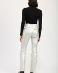 Emory Park Metallic Flared Pants