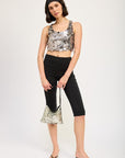 Emory Park Sequin Racer Back Top