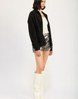 Emory Park Sequin Mini Skirt with Slit