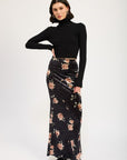 Emory Park High Waist Maxi Pencil Skirt