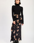 Emory Park High Waist Maxi Pencil Skirt