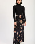 Emory Park High Waist Maxi Pencil Skirt