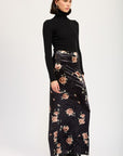 Emory Park High Waist Maxi Pencil Skirt