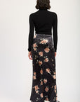 Emory Park High Waist Maxi Pencil Skirt