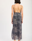 Emory Park Slight Cowl Maxi Dress with Open Back