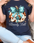 Howdy Fall Western Pumpkin Graphic Tee