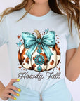 Howdy Fall Western Pumpkin Graphic Tee