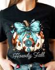 Howdy Fall Western Pumpkin Graphic Tee