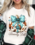 Howdy Fall Western Pumpkin Graphic Tee