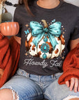 Howdy Fall Western Pumpkin Graphic Tee