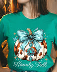 Howdy Fall Western Pumpkin Graphic Tee