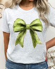 Grinchmas Coquette Bow Graphic Tee