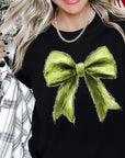 Grinchmas Coquette Bow Graphic Tee