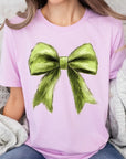 Grinchmas Coquette Bow Graphic Tee