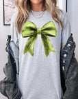 Grinchmas Coquette Bow Graphic Tee