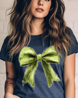 Grinchmas Coquette Bow Graphic Tee