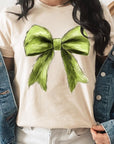 Grinchmas Coquette Bow Graphic Tee