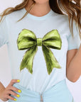 Grinchmas Coquette Bow Graphic Tee