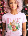 Holly Jolly Christmas Coffee Club Graphic Tee