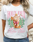 Holly Jolly Christmas Coffee Club Graphic Tee