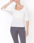 Fabina Bamboo Ballerina Yoga Top