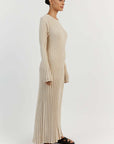 Women's Fashion Knitwear Long Maxi Dress by Claude