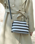 MKF Kimmy Striped Crossbody bag by Mia K