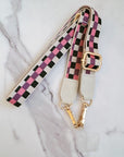 Checkered Crossbody Phone Lanyard