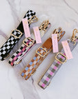 Checkered Crossbody Phone Lanyard