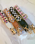 Checkered Crossbody Phone Lanyard