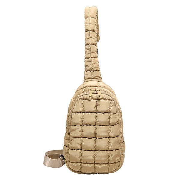 Skyler Quilted Puffer Sling