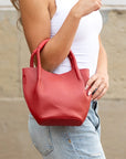 Drew Mini Bucket Crossbody Tote