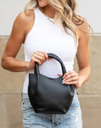 Drew Mini Bucket Crossbody Tote