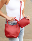 Drew Mini Bucket Crossbody Tote