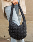 Dale Quilted Puffer Shoulder Bag