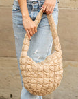 Dale Quilted Puffer Shoulder Bag