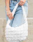 Dale Quilted Puffer Shoulder Bag