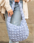 Dale Quilted Puffer Shoulder Bag