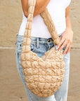 Dale Quilted Puffer Shoulder Bag