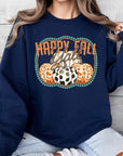 Happy Fall Y'all Graphic Fleece Sweatshirts