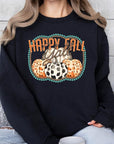 Happy Fall Y'all Graphic Fleece Sweatshirts