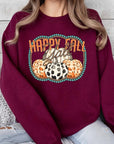 Happy Fall Y'all Graphic Fleece Sweatshirts