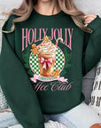 Holly Jolly Christmas Coffee Club Sweatshirts