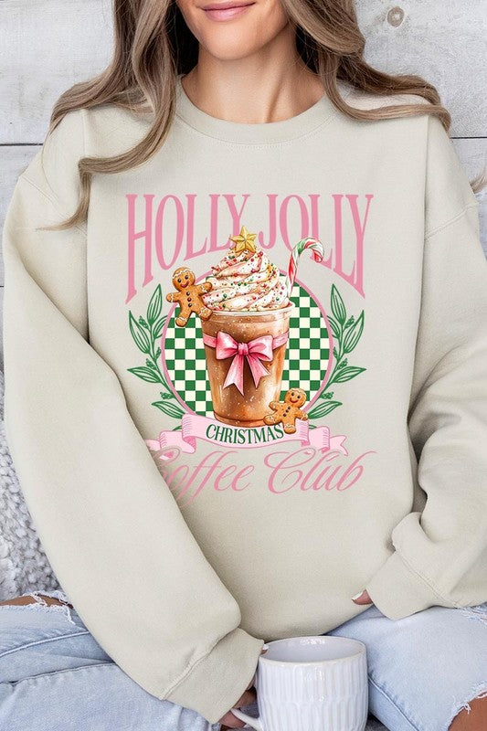 Holly Jolly Christmas Coffee Club Sweatshirts