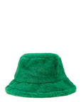 Solid Color Faux Fur Bucket Hat