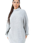 Women's Fashion Sweater Dress by Claude