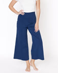 Fabina Ponte Wide Leg Ankle Length Pants