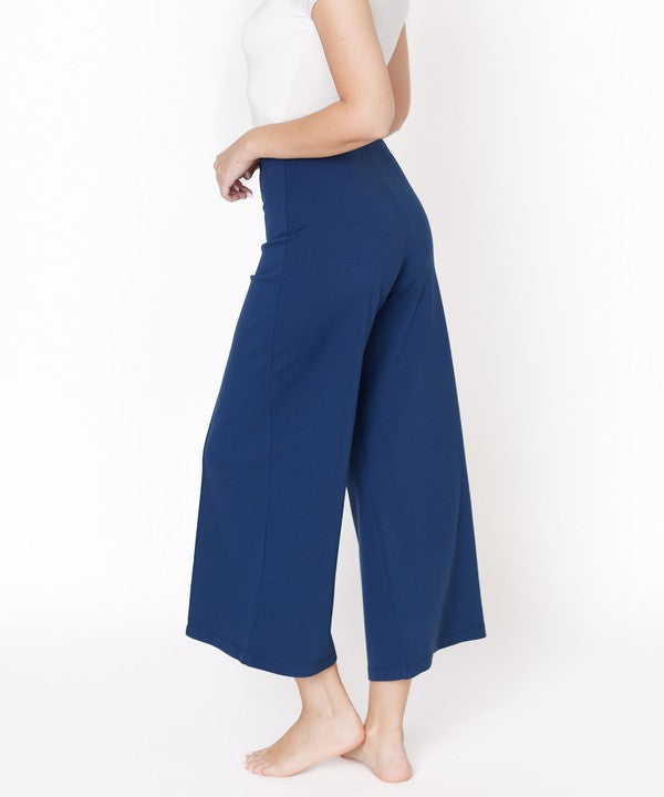 Fabina Ponte Wide Leg Ankle Length Pants