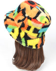 Plushy Faux Fur Bucket Hat